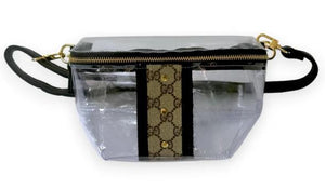 UPCYCLED  Gucci Clear Belt Bag in VinylVoque