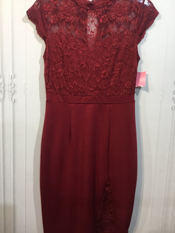 No Label Size Medium Red DRESS/1 PIECE