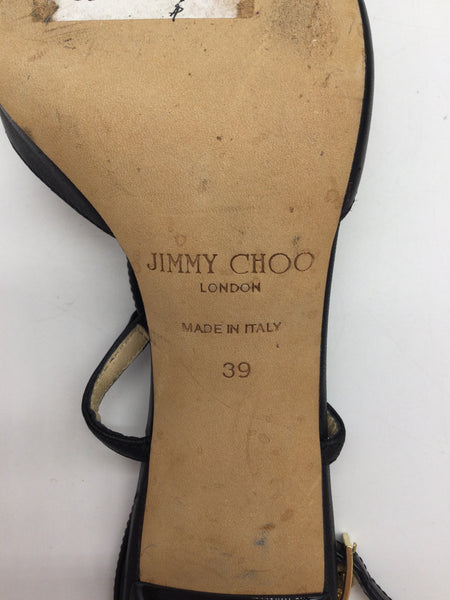 Jimmy Choo Size 9 Black Shoes