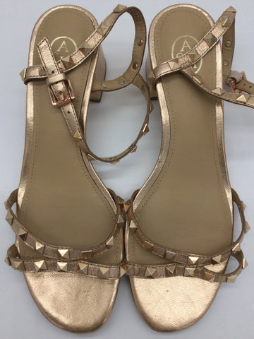 ASH Size 39/9 Rose Gold Sandals