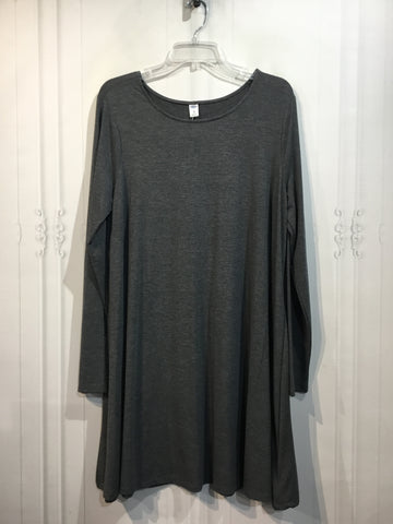 Old Navy Size Extra Large Grey DRESS/1 PIECE