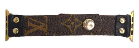 UPCYCLED Louis Vuitton Apple Watch Band