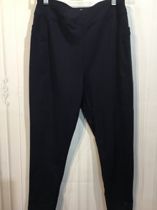 T by Talbots Size M Black Bottoms