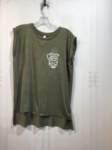 Bella + Canvas Size M Grey Tops