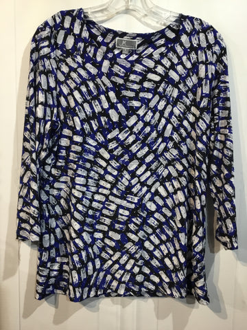 JM Collection Size S Blue Tops