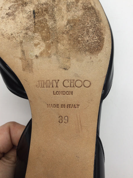 Jimmy Choo Size 9 Black Shoes