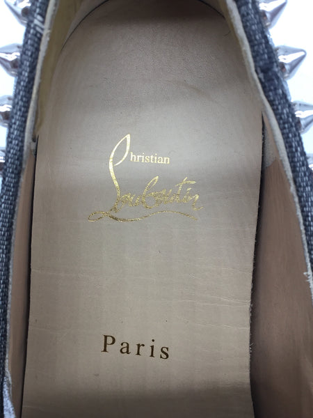 Christian Louboutin Size 8.5 Silver Shoes