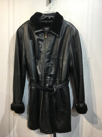 Wilson's Leather Size 2X Black Outerwear