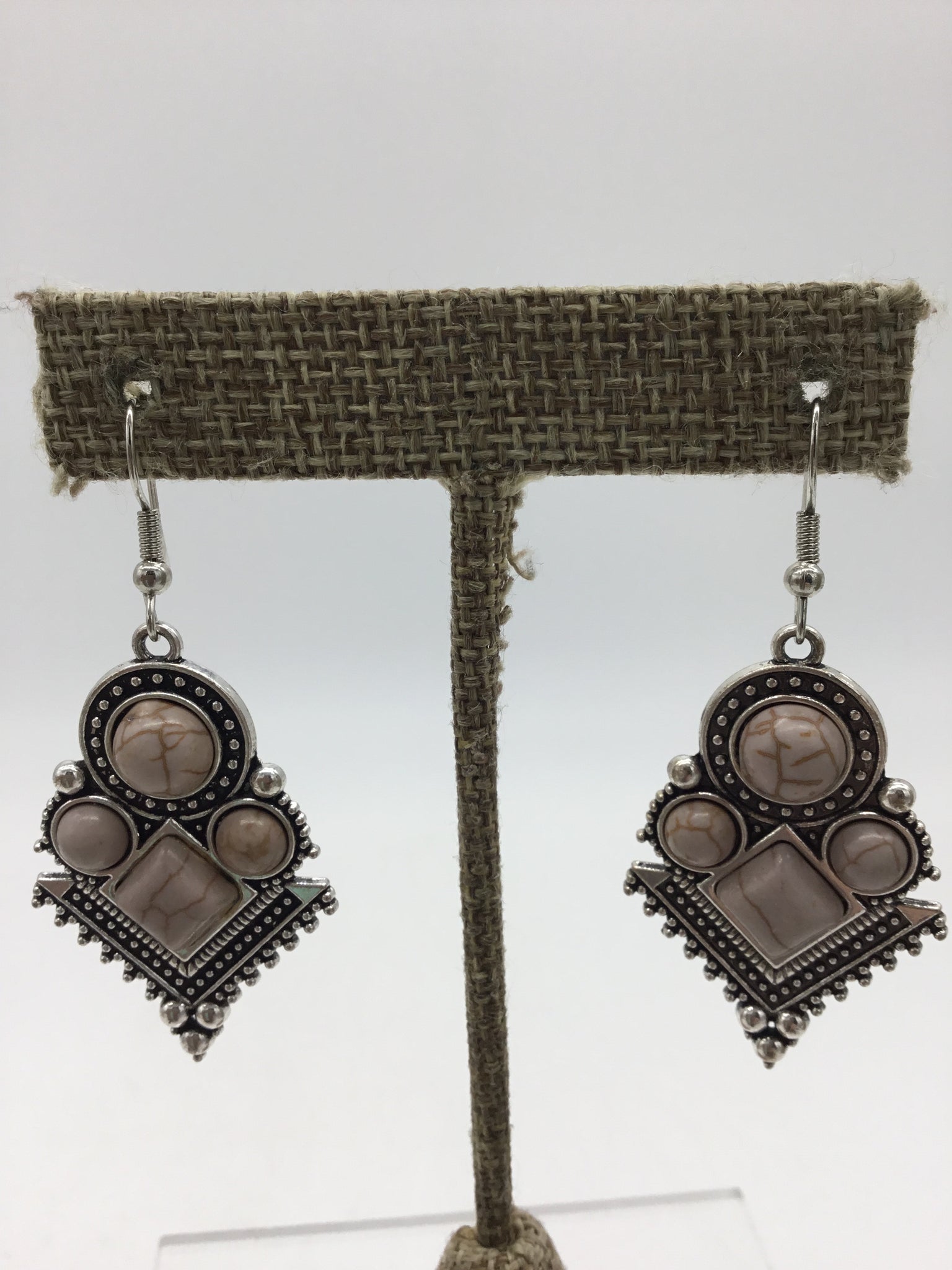 Beige Earrings