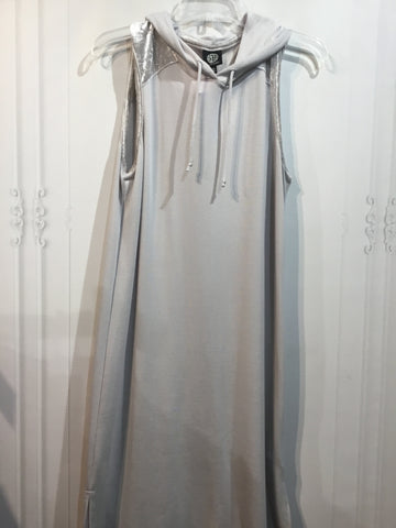 Bobeau Size M Grey DRESS/1 PIECE