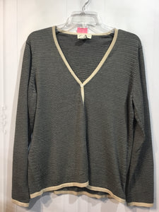 Eddie Bauer Size L Black Tops