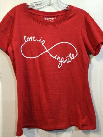 CHEMISTRY Size XL Red Tops