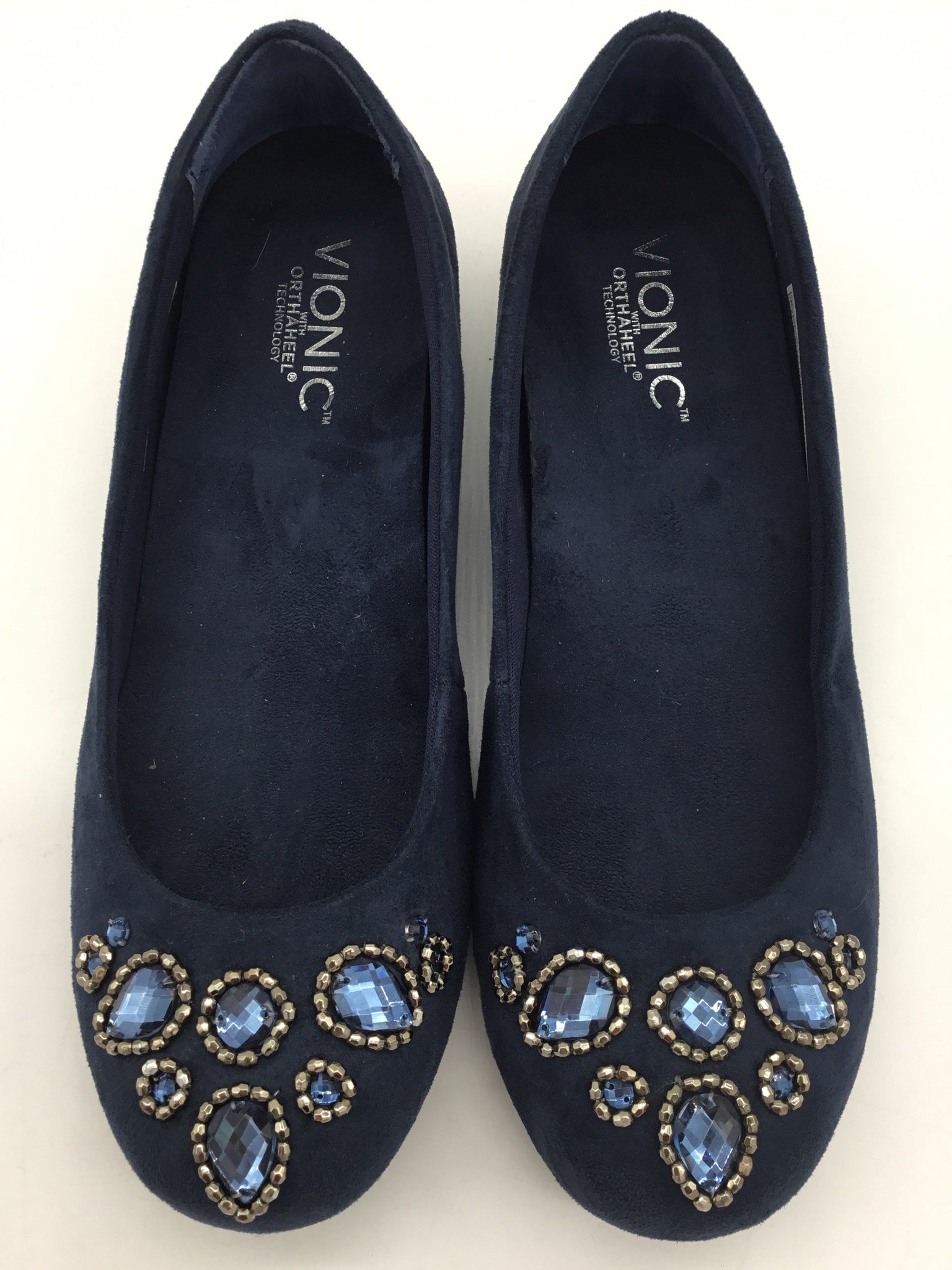 vionic Size 6.5 Blue Shoes