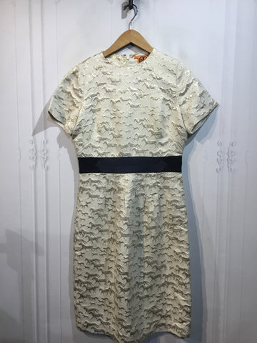 Tory Burch Size S/4 Gold DRESS/1 PIECE