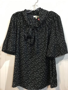 MAX STUDIO Size Medium Black Tops