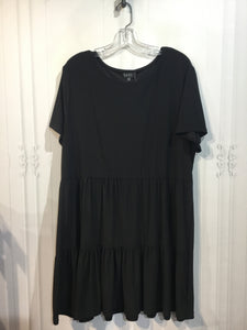 Nicole Miller Size 1X Black DRESS/1 PIECE