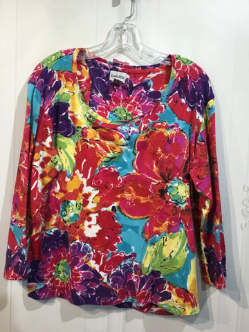 CHICO'S Size XL/16 Red Tops