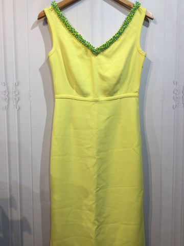 Tory Burch Size XS Yellow DRESS/1 PIECE