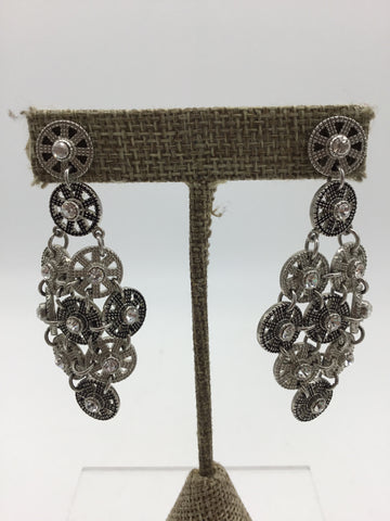 Premier Designs Silver Earrings