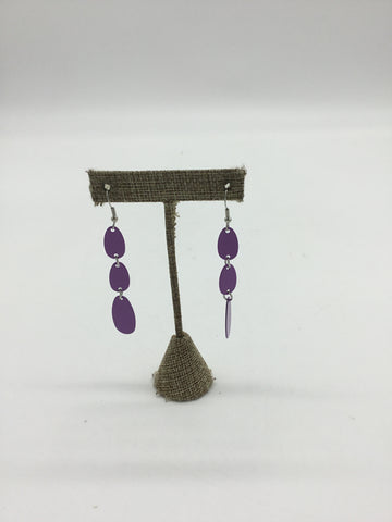 paparazzi Purple Teardrop Earrings