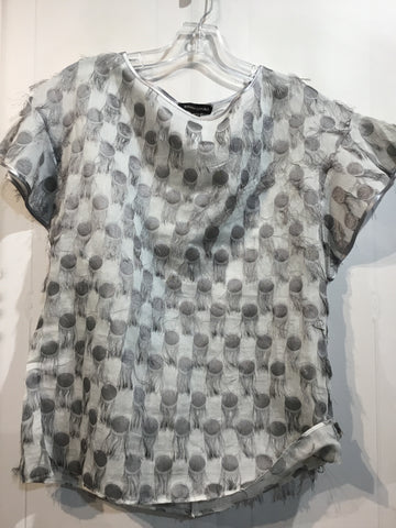Banana Republic Size Medium Silver Tops
