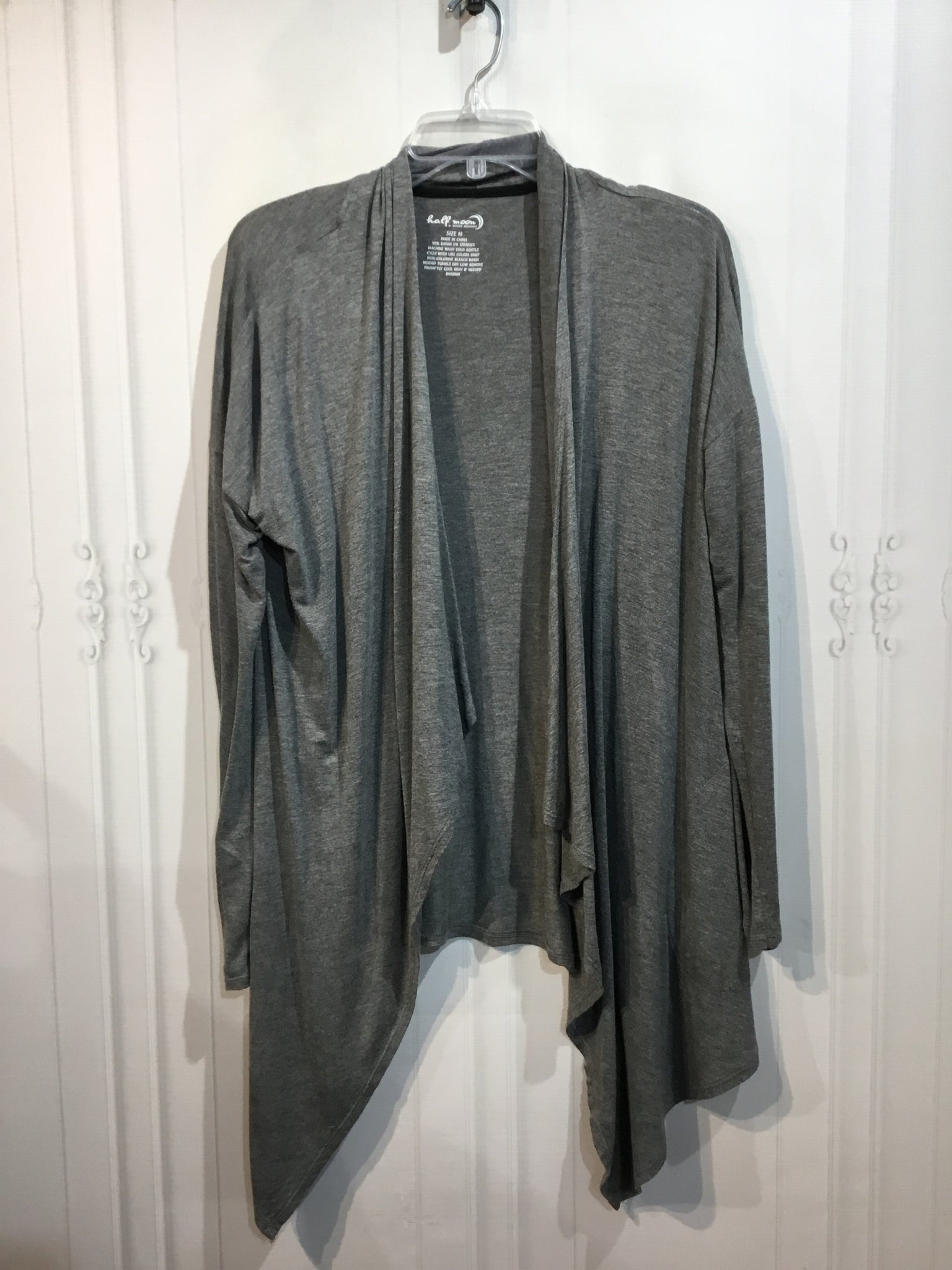 Half Moon Size Medium Grey Tops