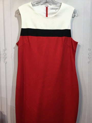 Trina Turk Size L/12 Red DRESS/1 PIECE