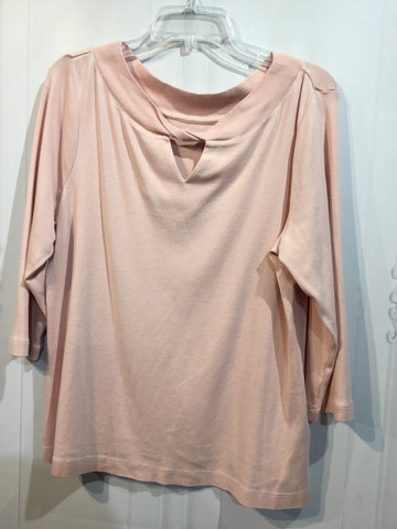 CHICO'S Size L/12 Pink Tops