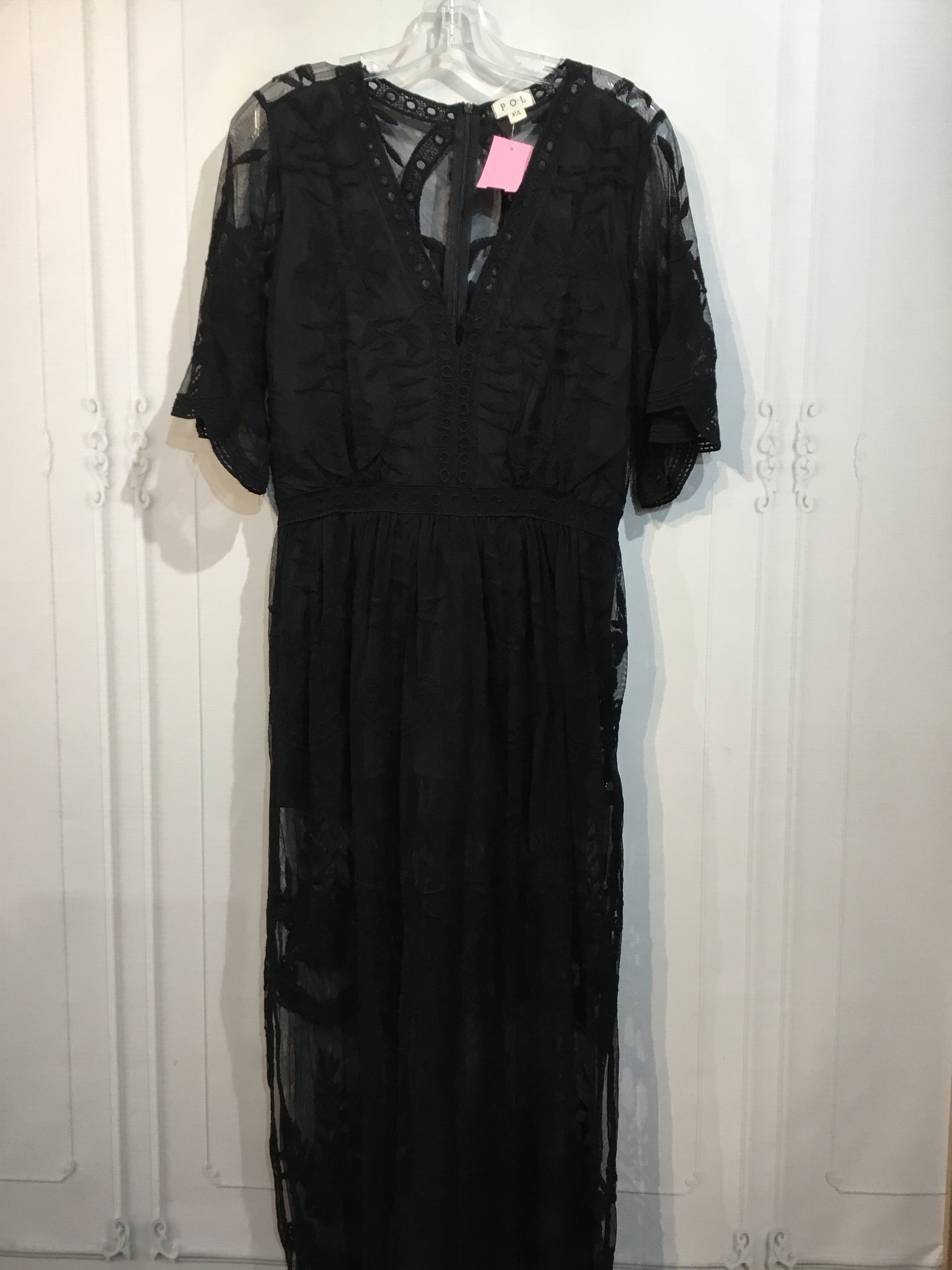 POL Size Medium Black DRESS/1 PIECE