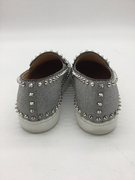 Christian Louboutin Size 8.5 Silver Shoes