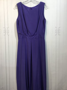 Talbots Size M/10 Purple DRESS/1 PIECE