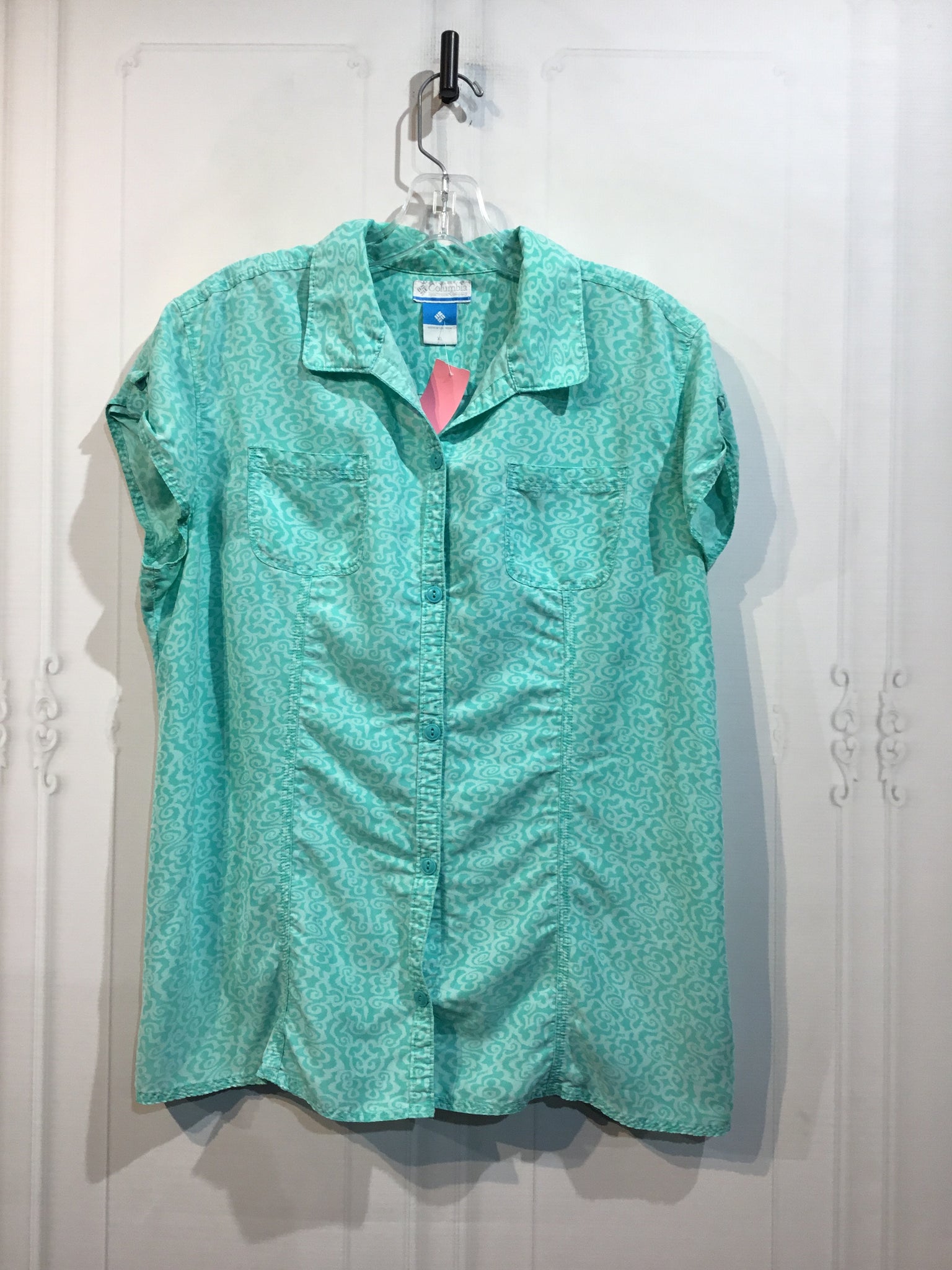 Columbia Size XL Green Tops