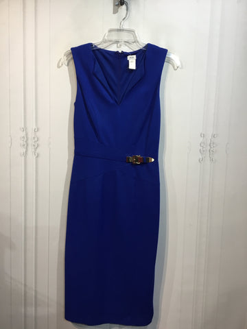 CACHE Size XS/2 Blue DRESS/1 PIECE