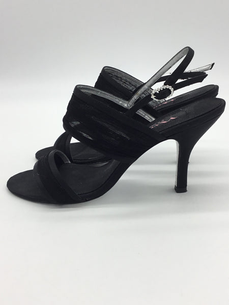 NINA Size 8.5 Black Shoes