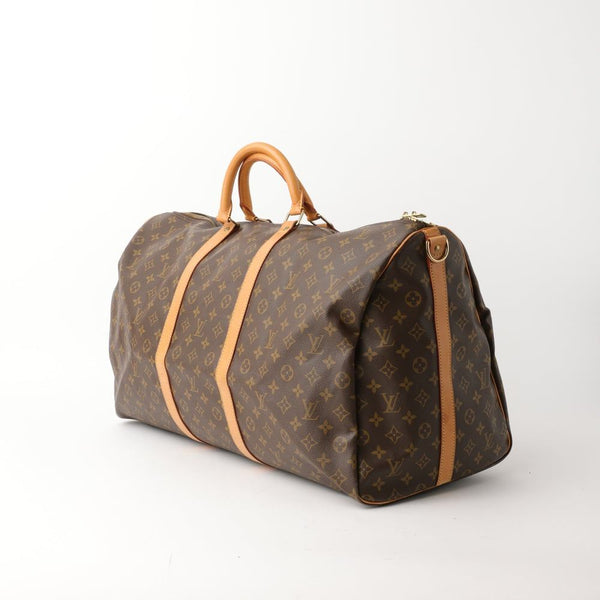 Louis Vuitton Monogram Keepall Bandouliére 60 Weekend Bag