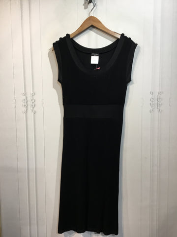 CHANEL Size M Black DRESS/1 PIECE