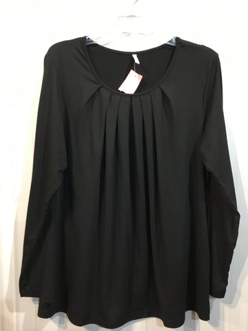 Taohuadao Size Extra Large Black Tops