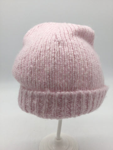 Pink Knit Beanie