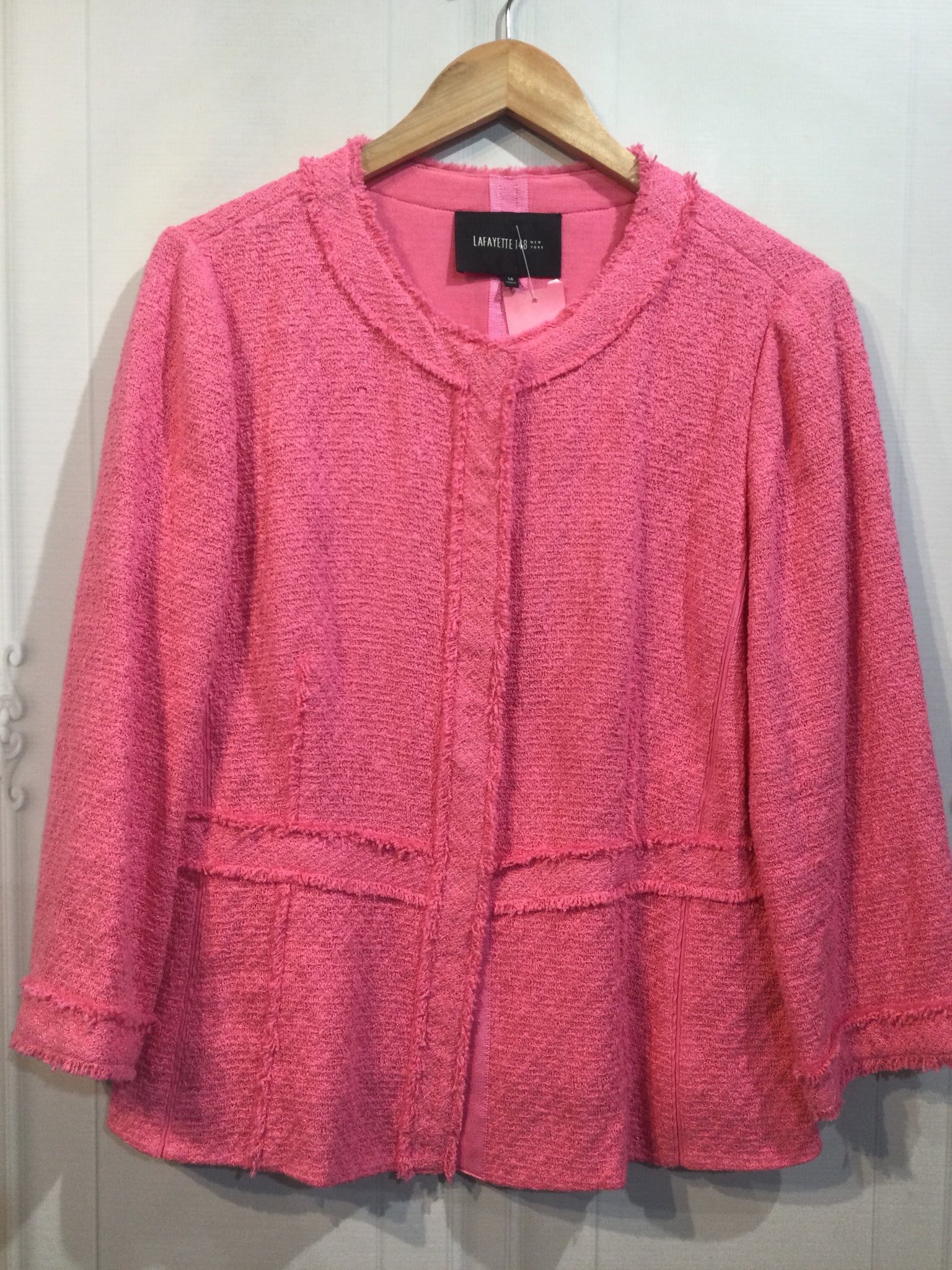 Lafayette 148 Size L Pink Tops