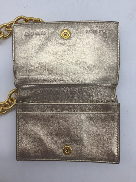 MIU MIU Gold Purse