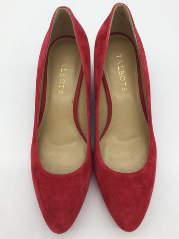 Talbots Size 7 Red Shoes