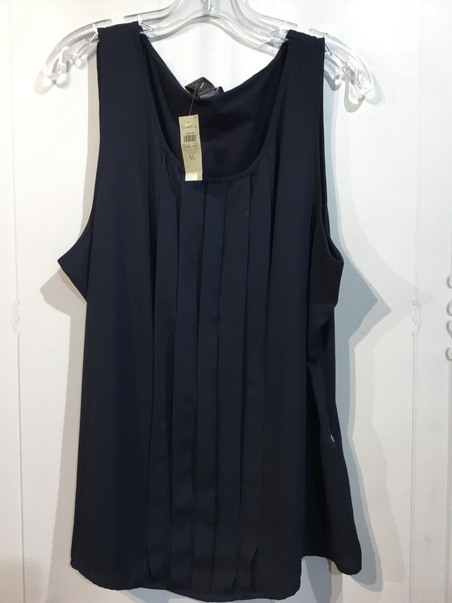 Ann Taylor Size XL/16-18 Navy Tops – Worth The Wait