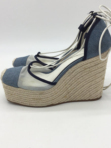 Gianni Bini Size 8 Blue Shoes