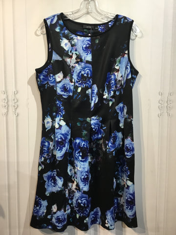 Apt 9 Size L Blue DRESS/1 PIECE