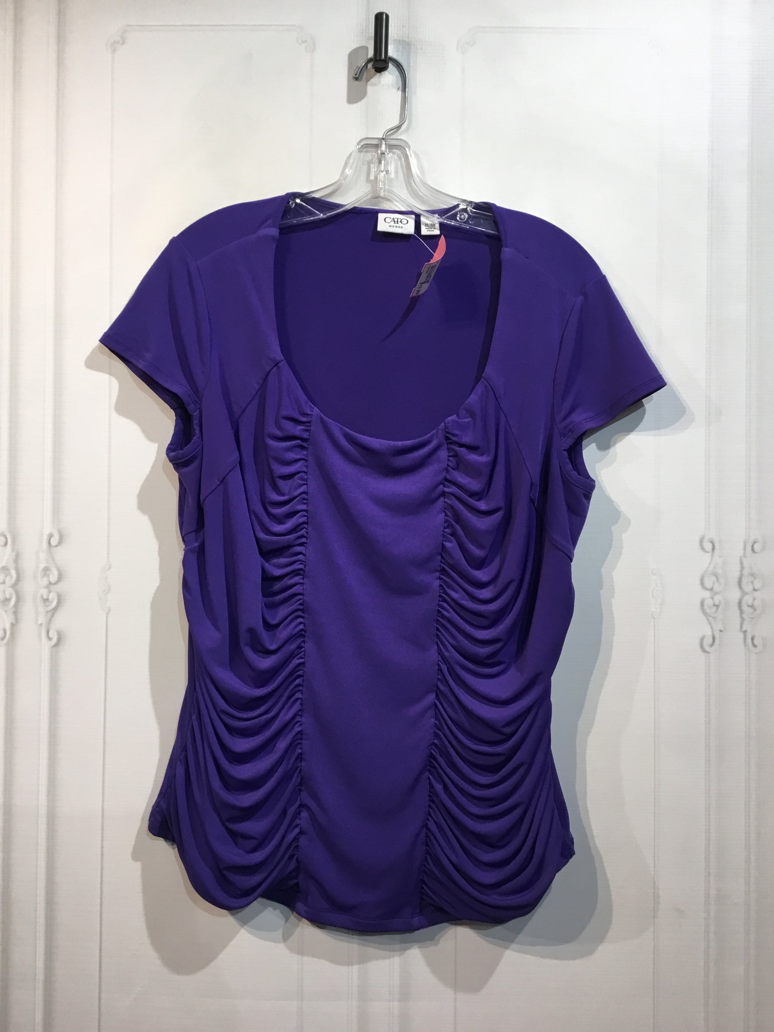 CATO Size Extra Large Purple Tops