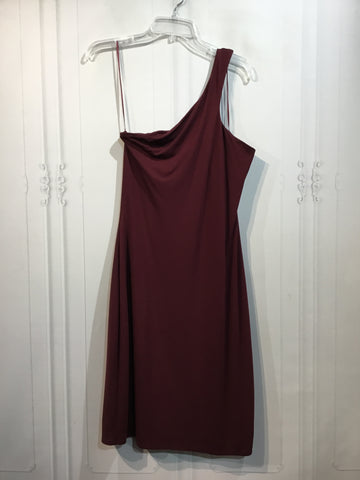 Express Size M/8-10 Wine Dress