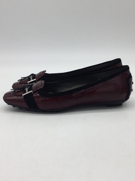 TOD'S Size 7 Purple Shoes