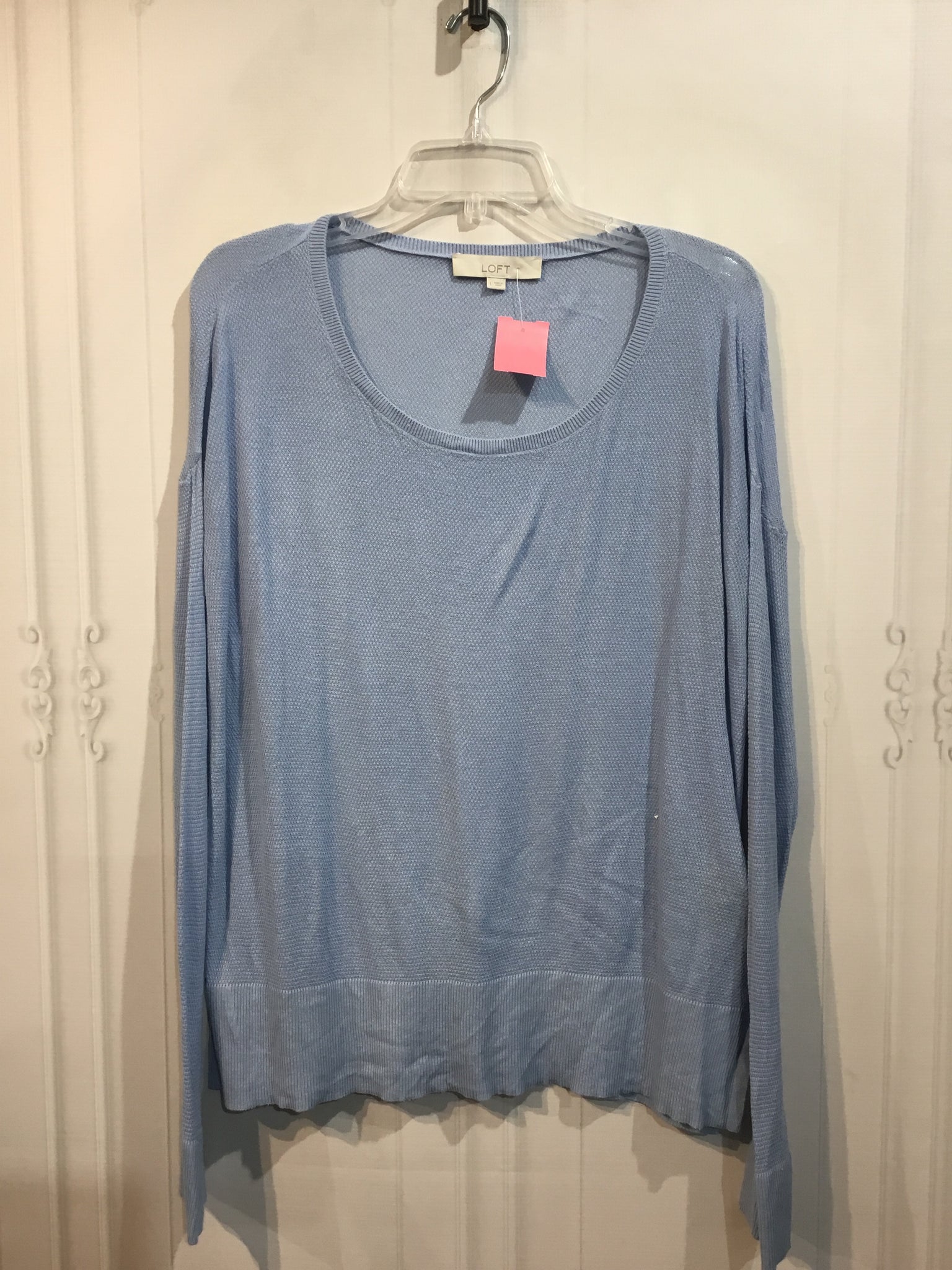 LOFT Size L Blue Tops