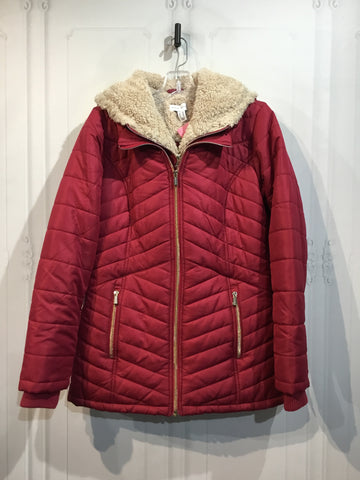 Susan Graver Size XS Red Outerwear