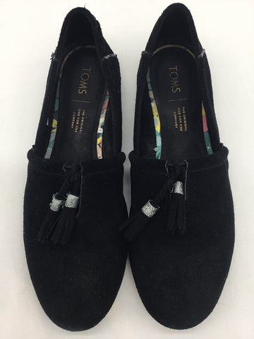 Toms Size 7.5 Black Shoes